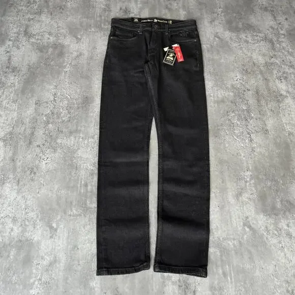 Vintage Y2K Beverly Hills Polo Club Black Grunge Opium Denim Jeans - Picture 2 of 5